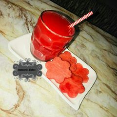A picture of Watermelon drink.