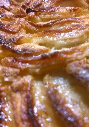 Una foto de Torta de manzana 🍏 🥧