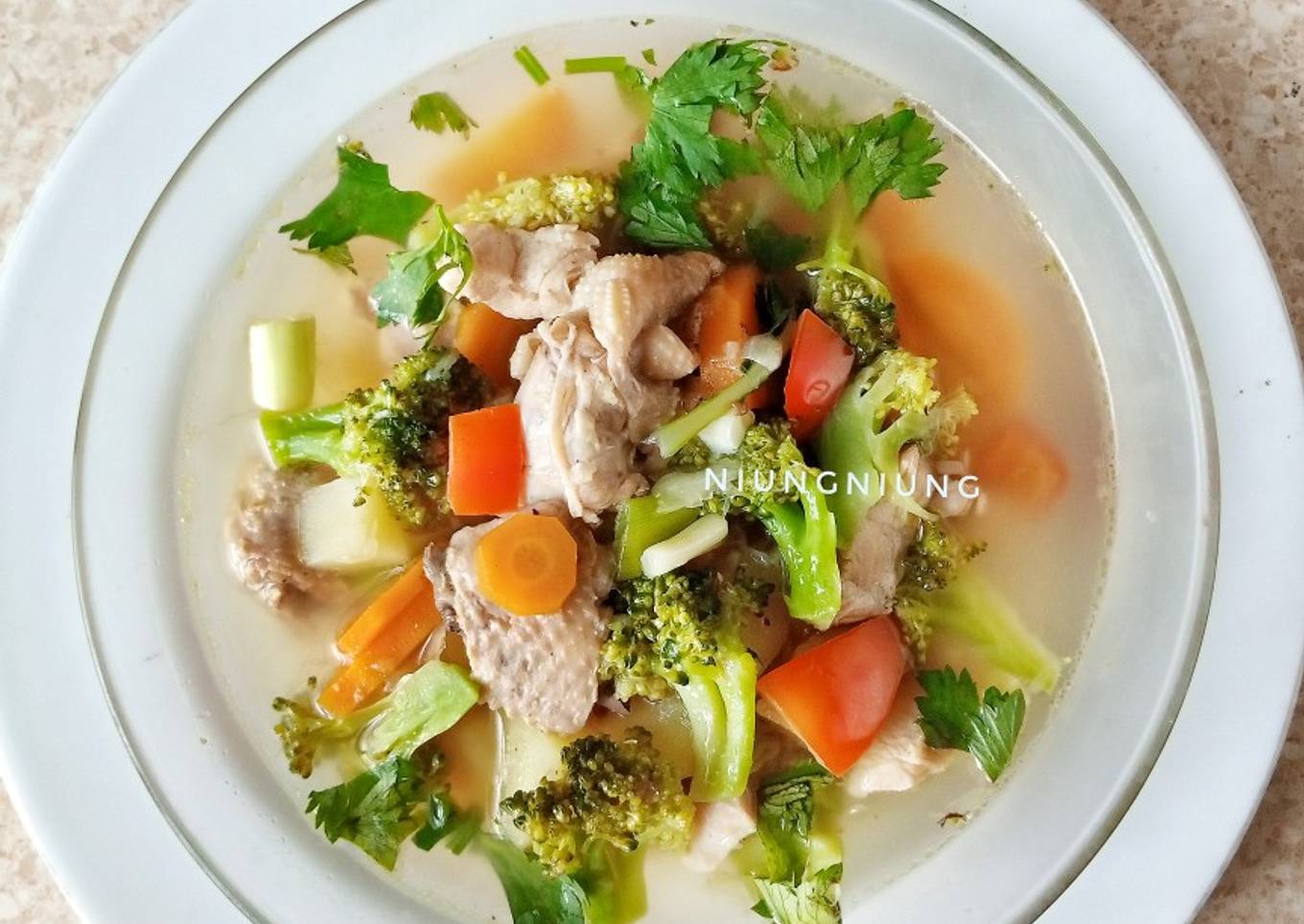 Sop Ayam Rempah khas Padang