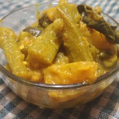 A picture of Basella alba sabji.
