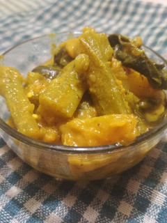 A picture of Basella alba sabji.