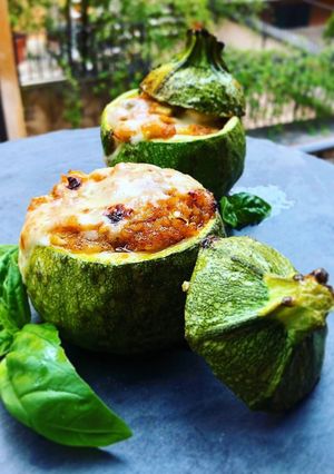 Foto di Zucchine tonde ripiene LIGHT