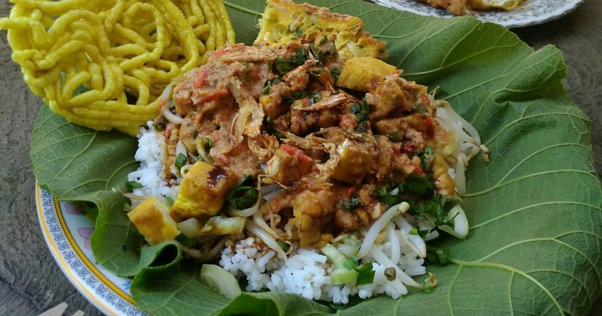 Resep Nasi Lengko Khas Cirebon Oleh Hadleny Kitchen Cookpad