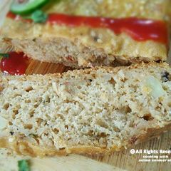A picture of Wholewheat Bread n filling buns bake in pateela.