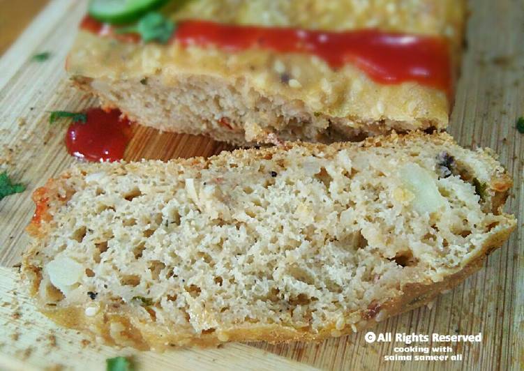 Wholewheat Bread n filling buns bake in pateela