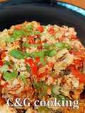 Perivoli C&G Strapatsada (Greek Scrambled Eggs with Vegetables)