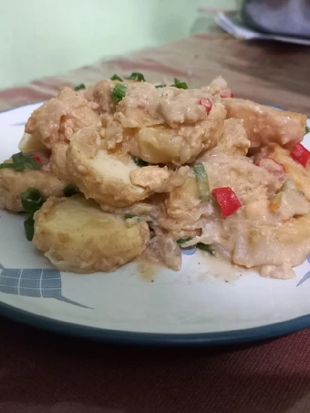 Langkah Gampang Menyiapkan Resep Tofu Telur Asin yang Bikin Ngiler Anti Ribet, Uenak Banget
