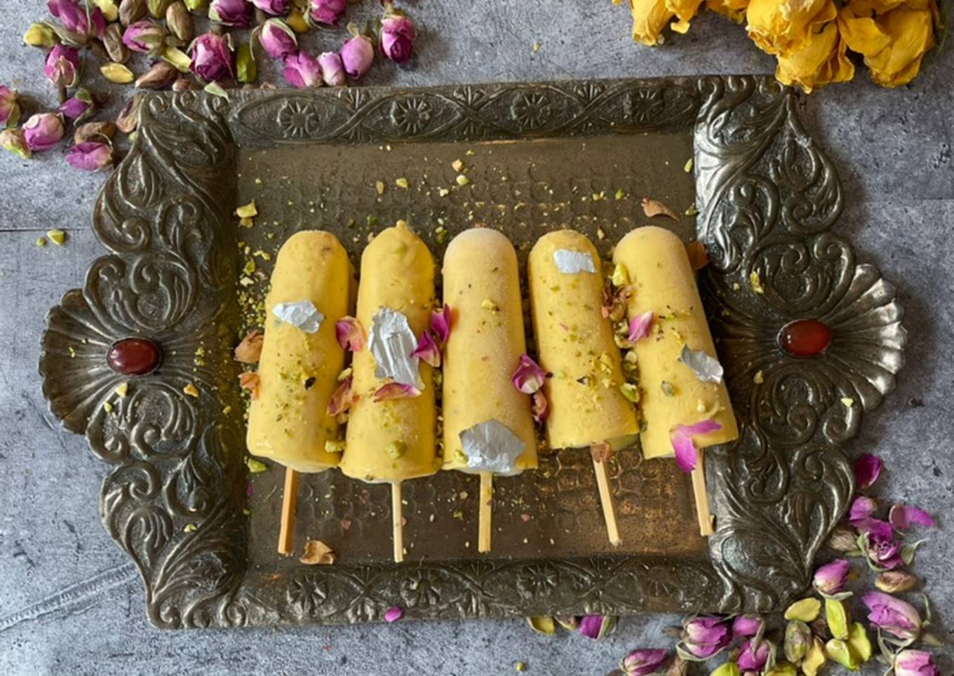 No cook Mango kulfi