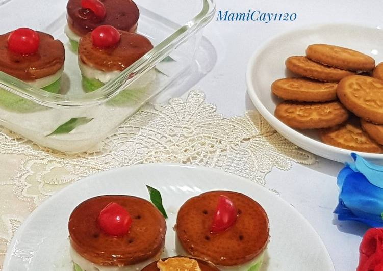 Resep Cake Pandan Talam Jelly Gula Aren, Bisa Manjain Lidah