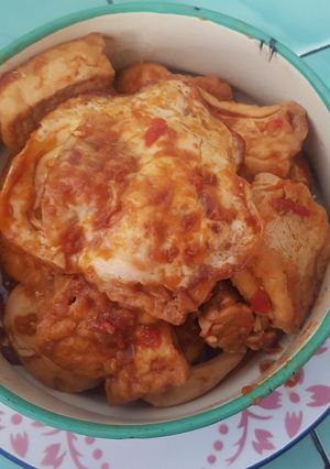Foto resep 54. Tahu Tempe Telor Masak Bumbu Bali