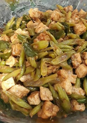 Foto resep Tumis Buncis Tahu Tempe ala aku