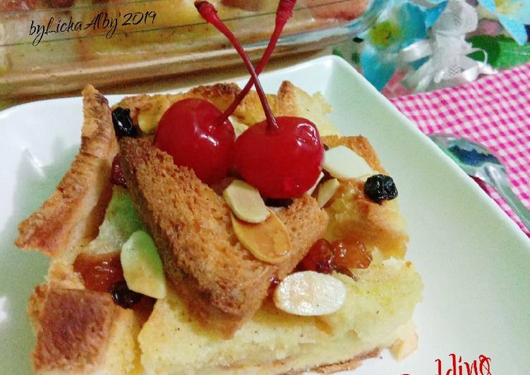 Resep Pear Raisin Bread Pudding Anti Gagal