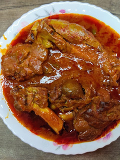 عکسی از دستور چلو گوشت زعفرانی