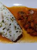 Merluza con pisto en Thermomix