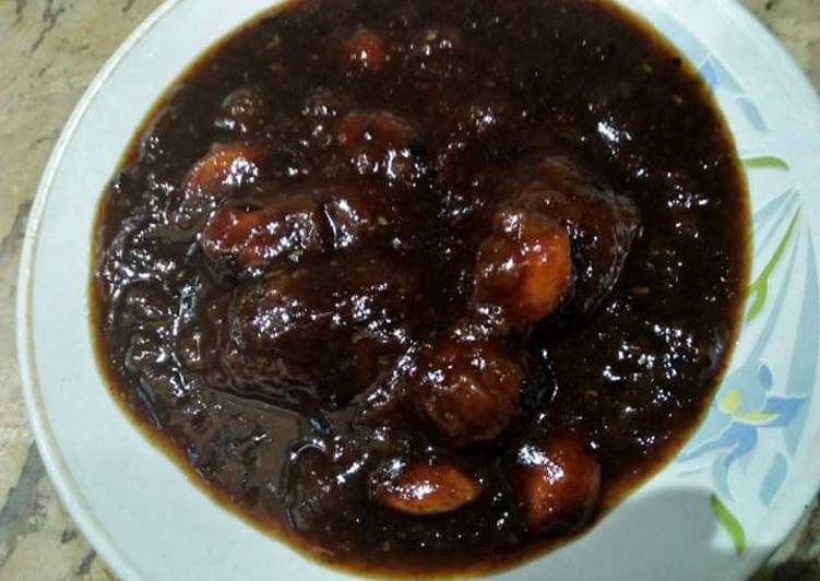 Steps to Make Imli alobukhara chutney