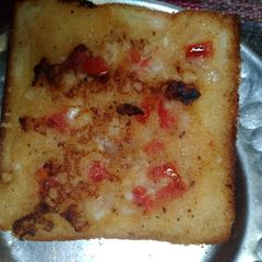 A picture of Bread pizza.