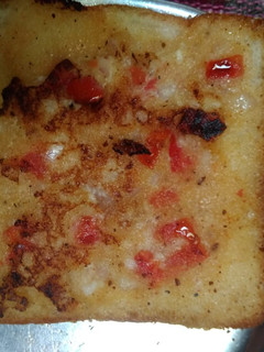 A picture of Bread pizza.