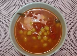Una foto de Garbanzos con Jitomate y Especias