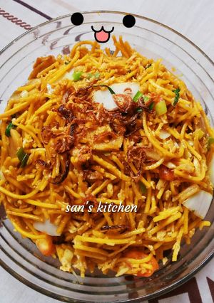 Foto resep Mie goreng kampung jawa