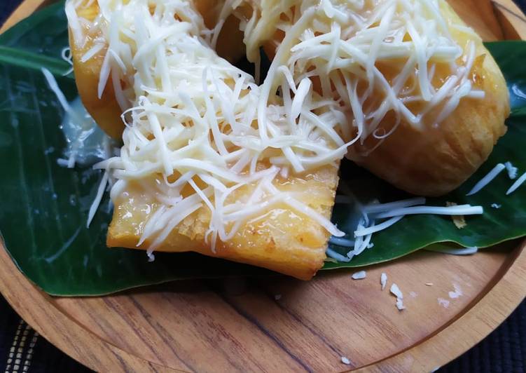 Cassava with Cheese and Milk (Singkong Keju 😆)
