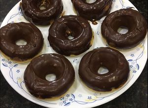 Una foto de Donas horneadas