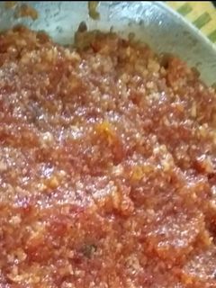 A picture of Gajar ka halwa.