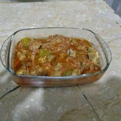 A picture of Mutton karahi.