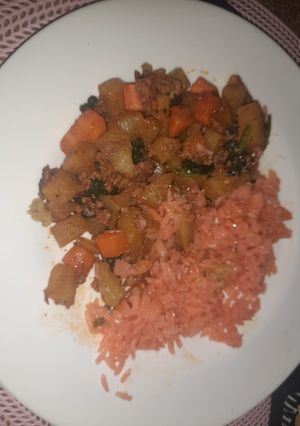 Una foto de Picadillo con Espinaca