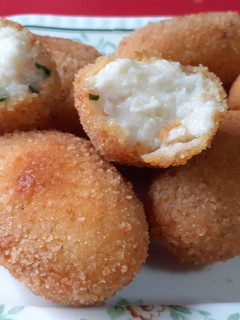 Una foto de Croquetas de bacalao