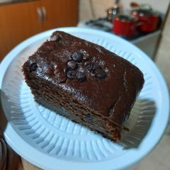 A picture of Homemade Chocolate Banana Cake-Bread 🎂.