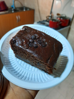 A picture of Homemade Chocolate Banana Cake-Bread 🎂.