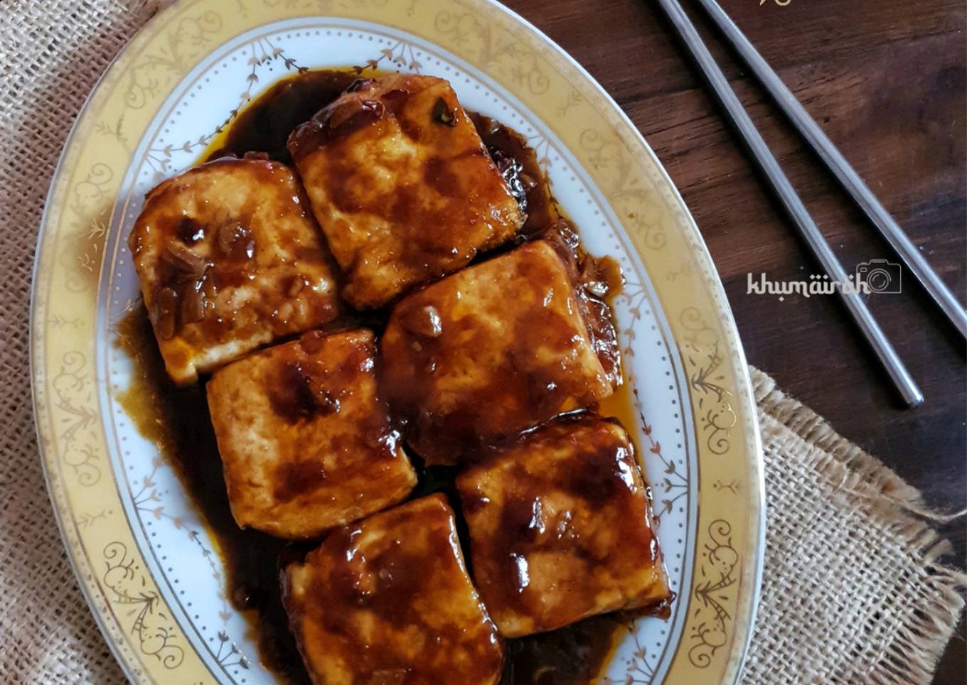 147. Tahu Saus Teriyaki