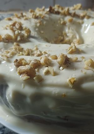 Una foto de Carrot cake