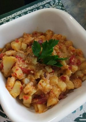 Foto resep Sambel goreng kentang udang