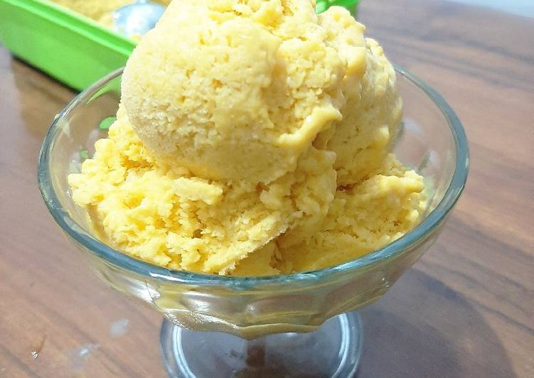 Bagaimana Membuat Ice Cream Pumpkin (Labu Kuning) yang Lezat