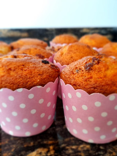 Una foto de Muffins de Plátanos y pasas