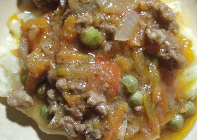 Ужин на скорую руку😉 Импровизационная подлива)