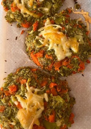 A picture of Baked Vegetable Patties.