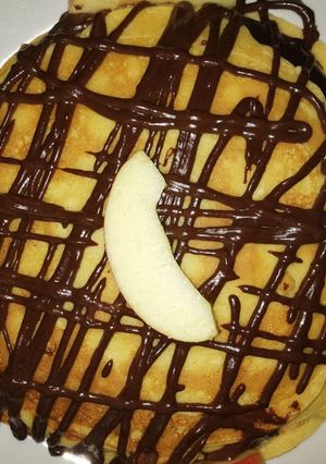 صورة لوصفة كريب بالشوكولاتة ولا أطيب