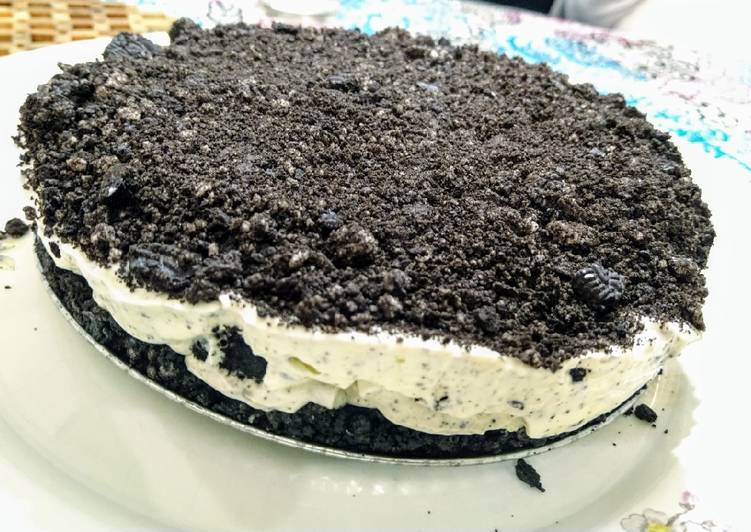 Recipe of Homemade 😋Postre helado Oreo estilo torta 💣para compartir ☺️