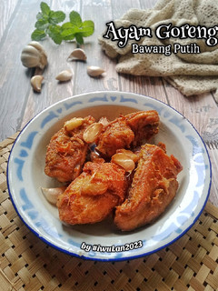 Foto resep Ayam Goreng Bawang Putih Khas Batam