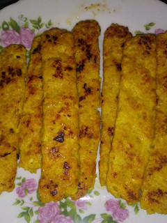 عکسی از دستور کباب مرغ تابه ای