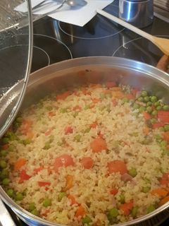 Trikolor bulgur recept fotója