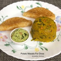 A picture of Potato Masala For Dosa.