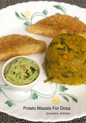 A picture of Potato Masala For Dosa.