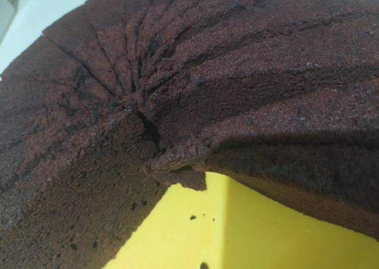 Brownies kukus putih telur