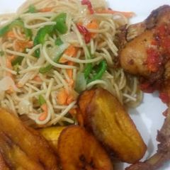 A picture of Spaghetti Stir Fry.