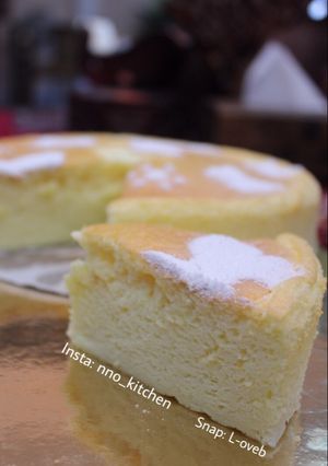 صورة لوصفة تشيز كيك ياباني cheesecake Japanese