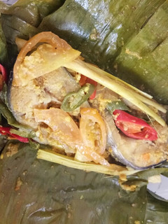 Foto resep Pais patin / pepes ikan patin