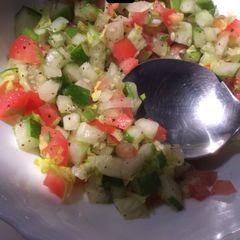 A picture of Cucumber refreshing salad ✨.
